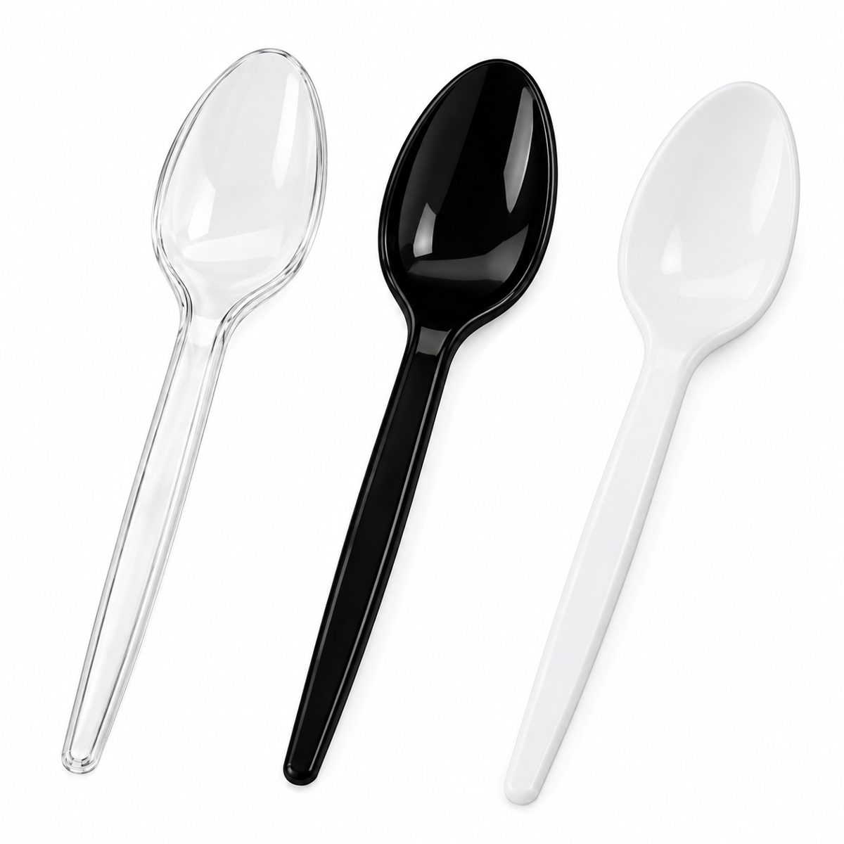 Heavy-Duty Plastic Spoons