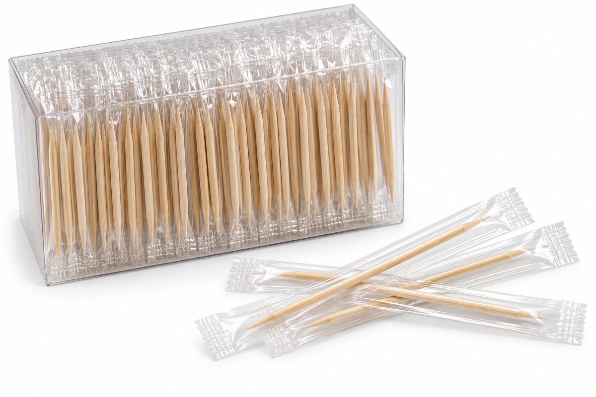 Wrapped Bamboo Toothpicks