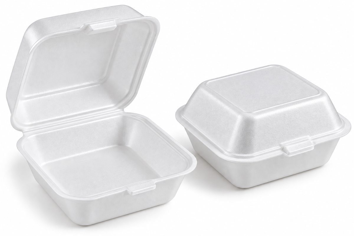 Foam Takeaway Burger Box