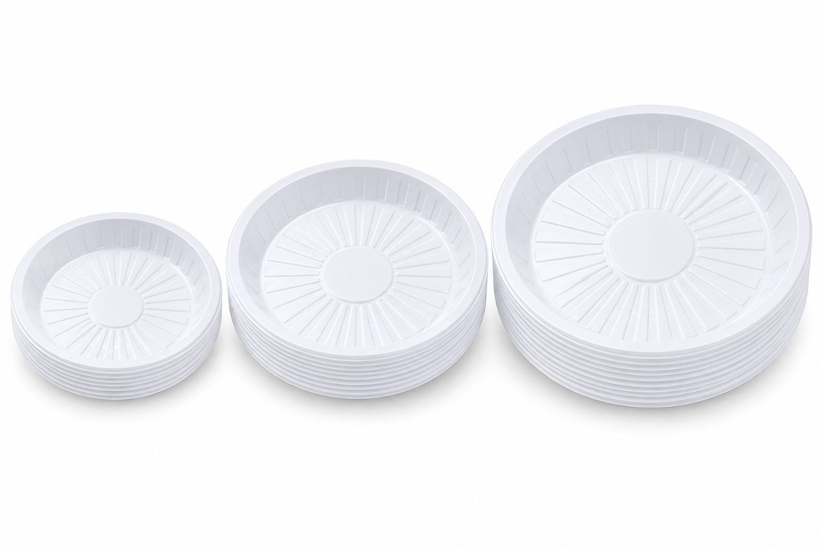 Round Plastic Plates