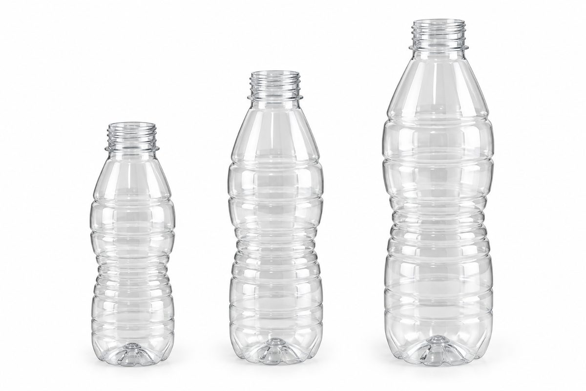 Round Plastic Bottles