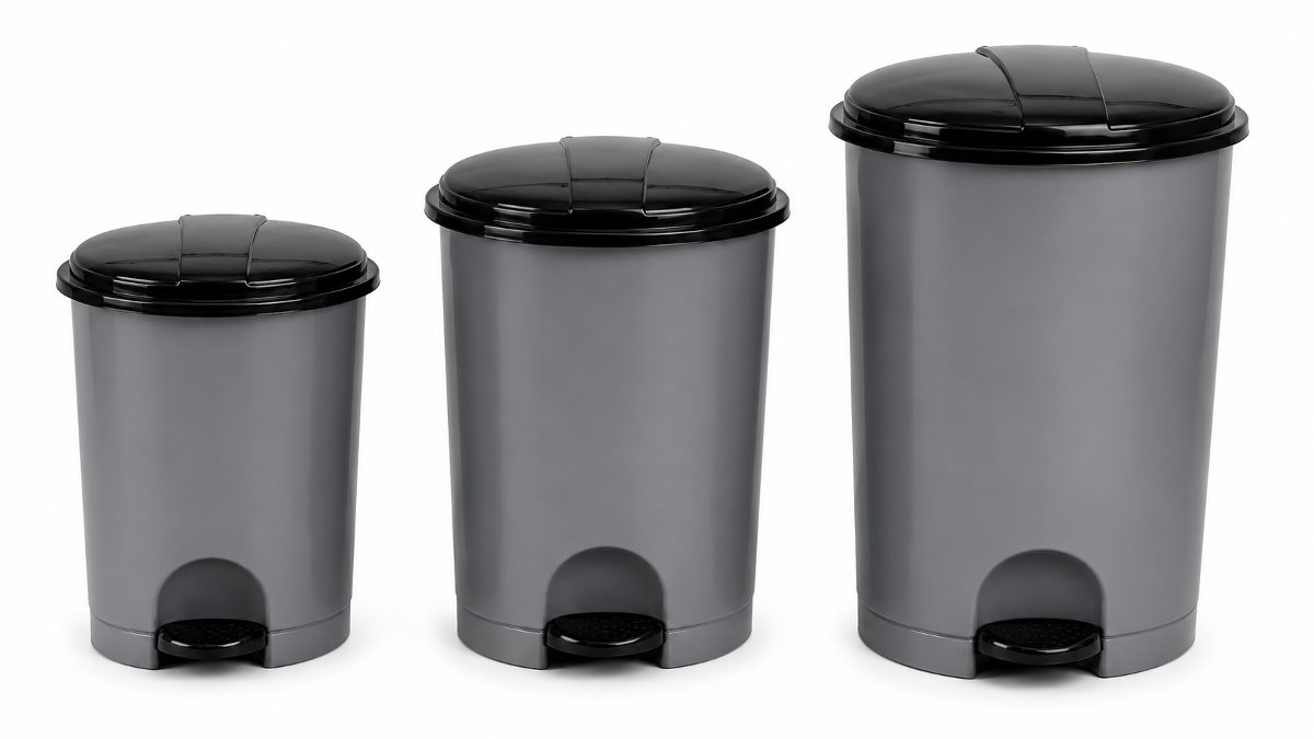 Plastic Pedal Trash Bin