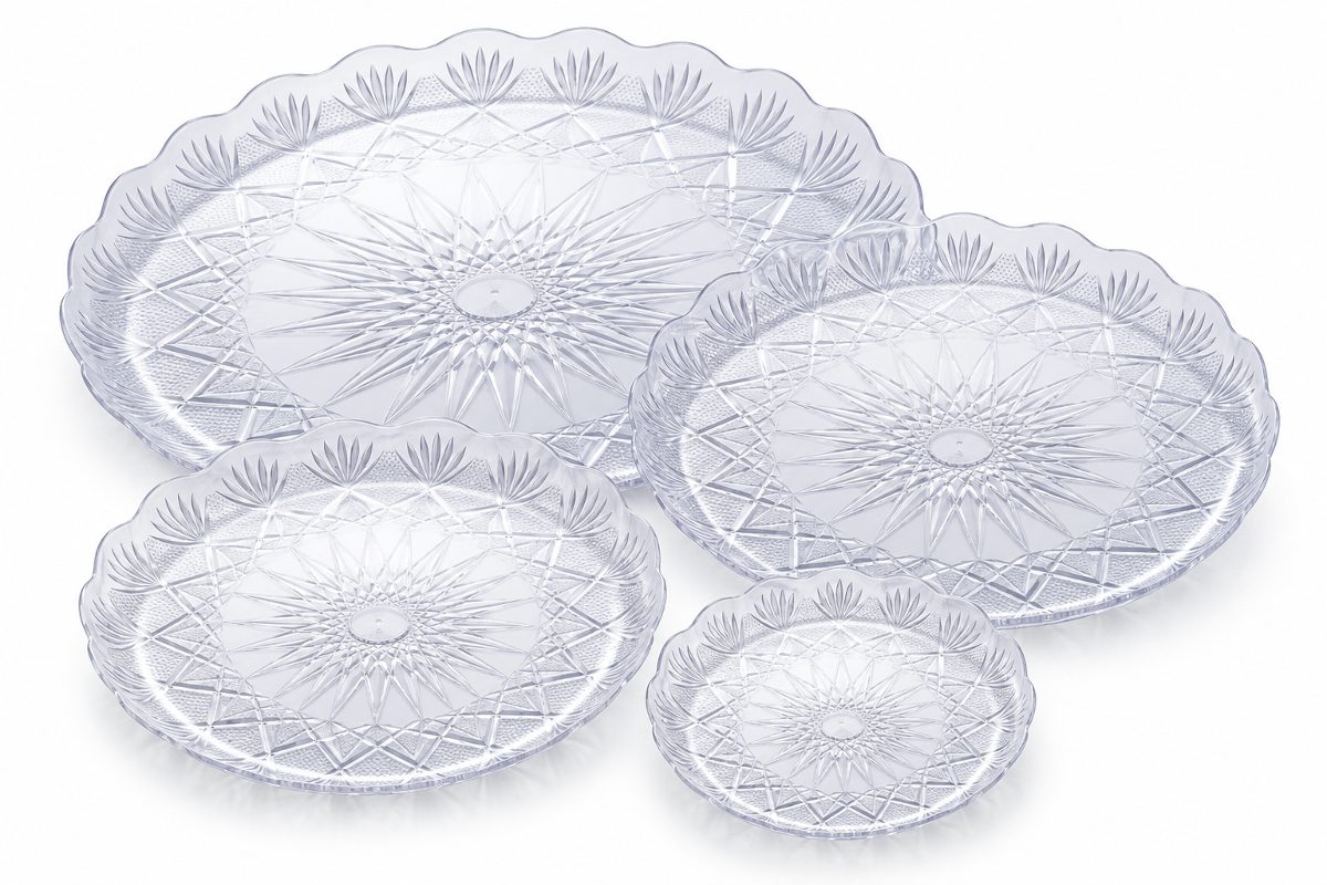 Round Plastic Trays