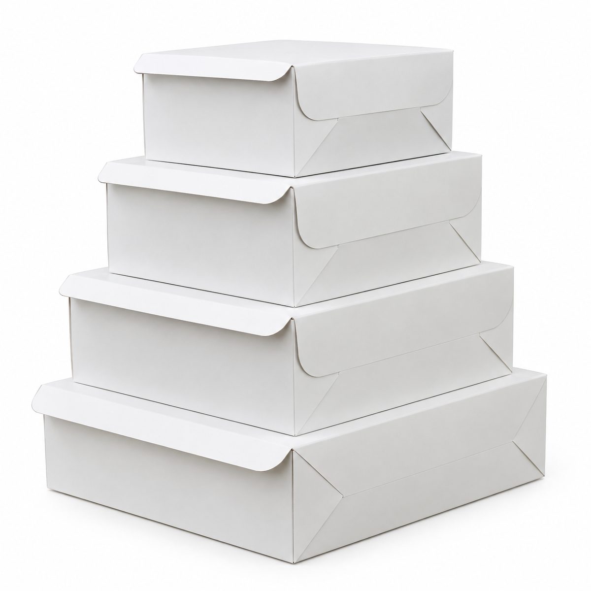 White Cake Boxes