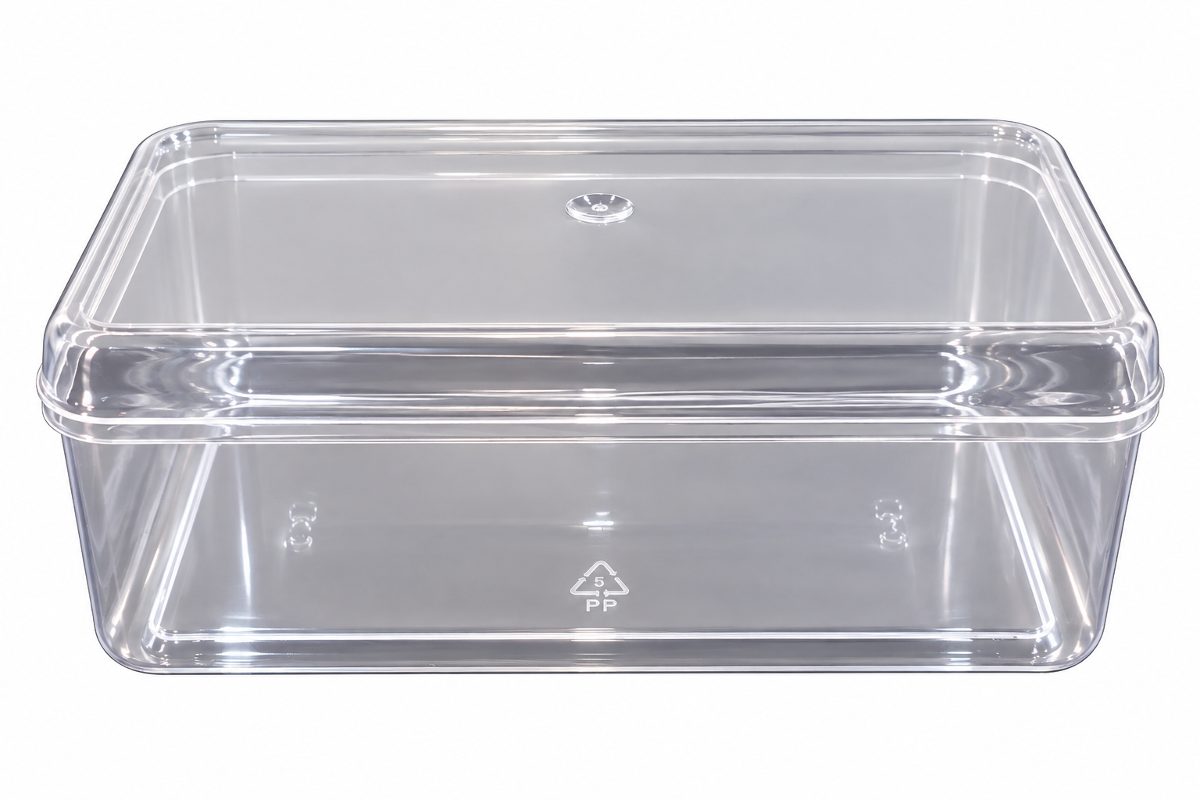 Rectangular Verrine with Cover