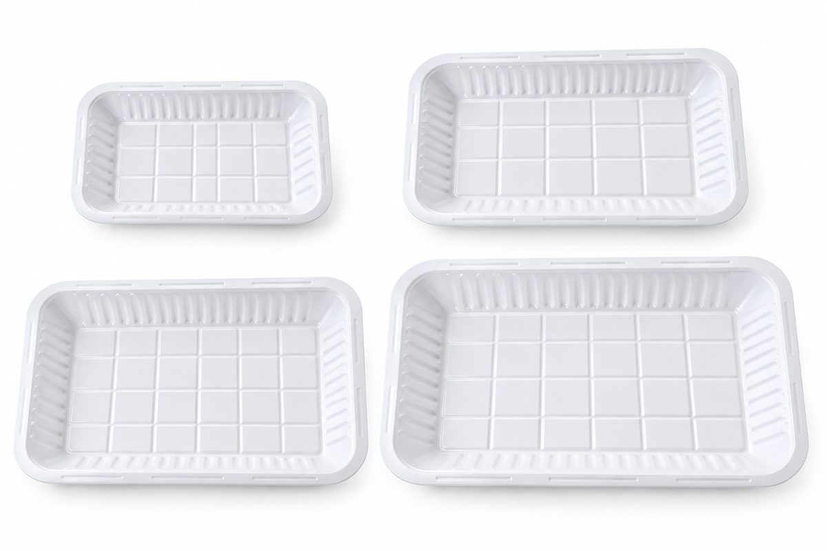 Rectangular Plastic Trays